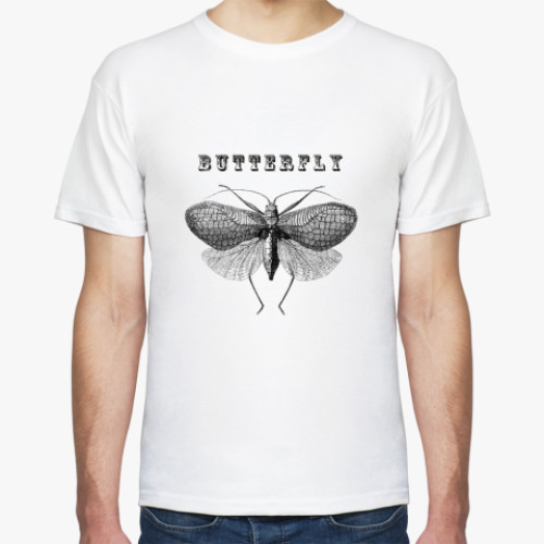 Футболка с принтом Бабочка