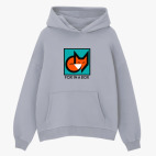 Толстовка худи оверсайз