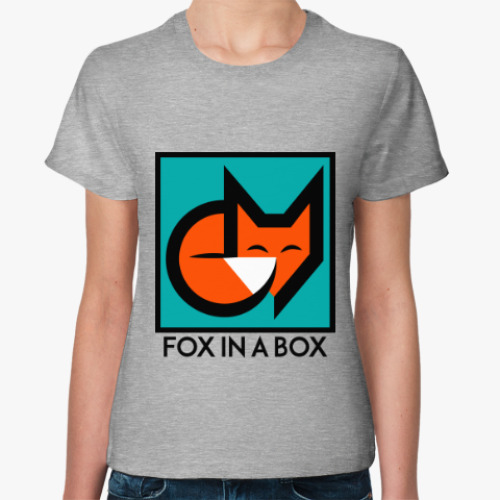 Женская футболка Fox In A Box