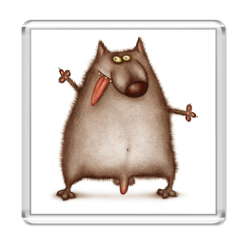 Магнит  Волк