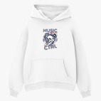 Толстовка худи оверсайз