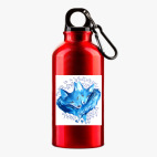 Металлическая бутылка 400 мл UV-DTF