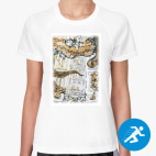 Женская спортивная футболка