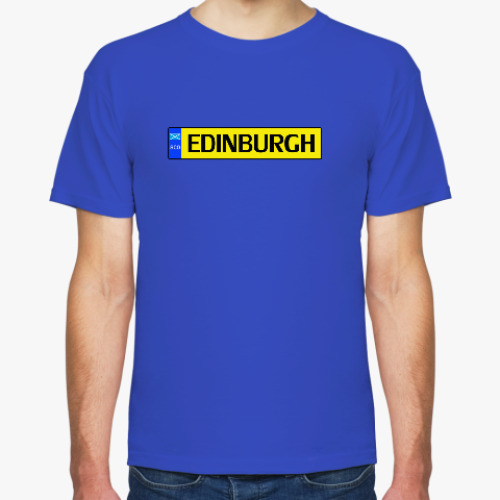 Футболка с принтом Edinburgh
