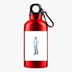 Металлическая бутылка 400 мл UV-DTF