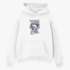 Толстовка худи оверсайз