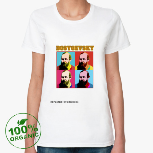 Женская футболка из органик-хлопка Dostoevsky