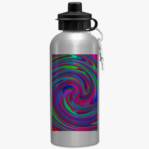 Бутылка с карабином (500 мл) с принтом Межгалактический патруль