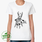 Женская футболка органик