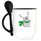 Кружка с ложкой