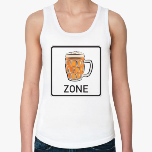 Женская майка Beer Zone