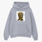 Толстовка худи оверсайз