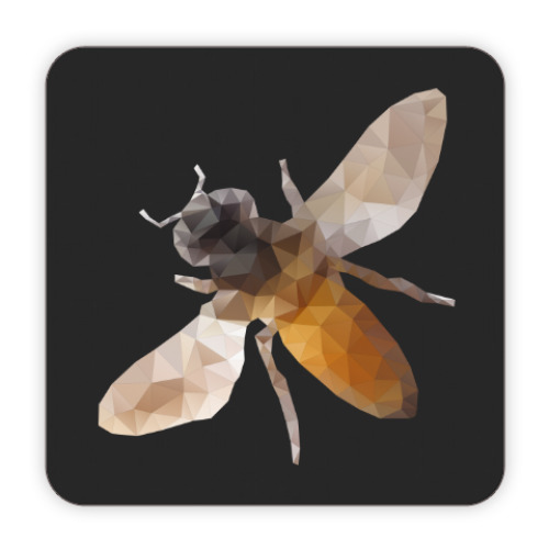 Костер (подставка под кружку) Пчела / Bee