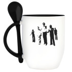 Кружка с ложкой