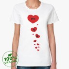 Женская футболка органик