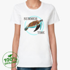 Женская футболка органик