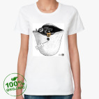 Женская футболка органик