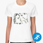 Женская спортивная футболка