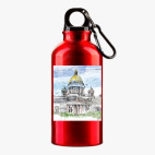 Металлическая бутылка 400 мл UV-DTF