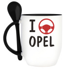 Кружка с ложкой