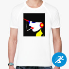 Мужская спортивная футболка