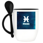 Кружка с ложкой