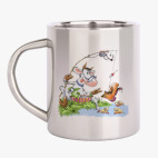 Кружка металлическая