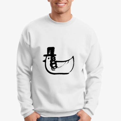 Свитшот с принтом Курочка Рэбэ