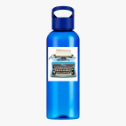 Прозрачная спортивная бутылка