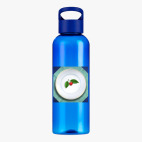 Прозрачная спортивная бутылка