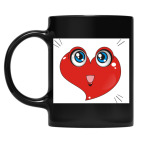 Кружка цветная UV-DTF