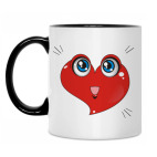 Кружка двухцветная