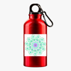 Металлическая бутылка 400 мл UV-DTF