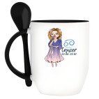 Кружка с ложкой