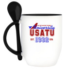 Кружка с ложкой