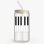 Банка с бамбуковой крышкой