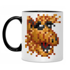 Кружка двухцветная