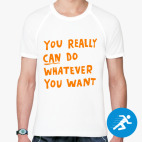 Мужская спортивная футболка