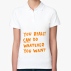 Женская рубашка поло