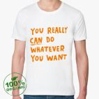 Мужская футболка органик