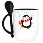 Кружка с ложкой