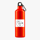 Металлическая бутылка 700 мл UV-DTF