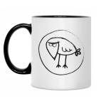 Кружка двухцветная