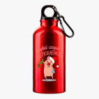 Металлическая бутылка 400 мл UV-DTF