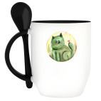 Кружка с ложкой