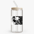 Банка с бамбуковой крышкой