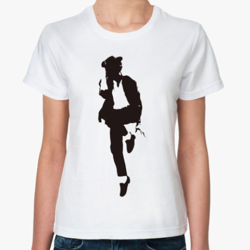 Классическая футболка с принтом  Jackson