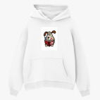 Толстовка худи оверсайз