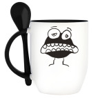 Кружка с ложкой