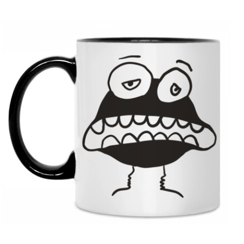 Кружка с принтом Монстрик